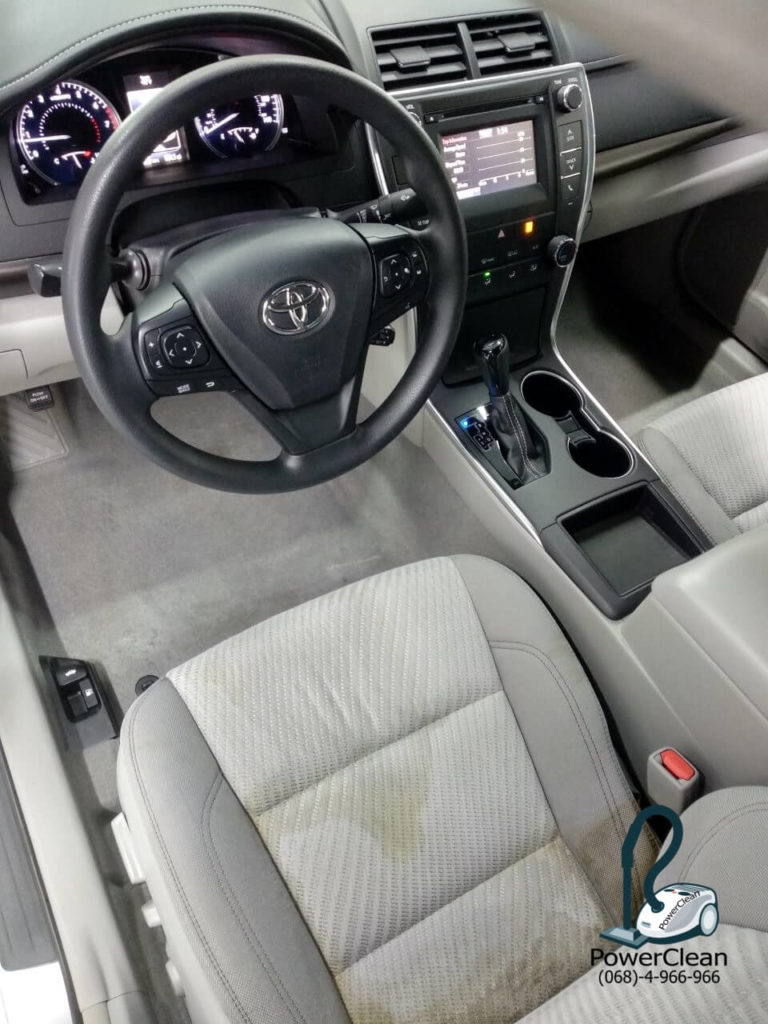 Чистка салона Camry  -  Изображение 
